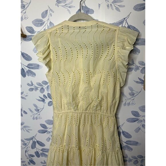 Joie Krystina B Cotton Eyelet Dress Size S - Picture 9 of 12